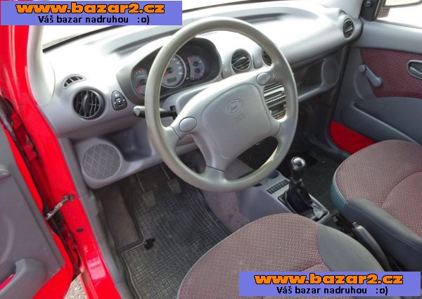 Hyundai Atos 1.1i r.v.2007 (46 kw) 1.Majitel stk:10/2026-5, inzerce-cz.cz Hyundai Atos 1.1i r.v.2007 (46 kw) 1.Majitel stk:10/2026