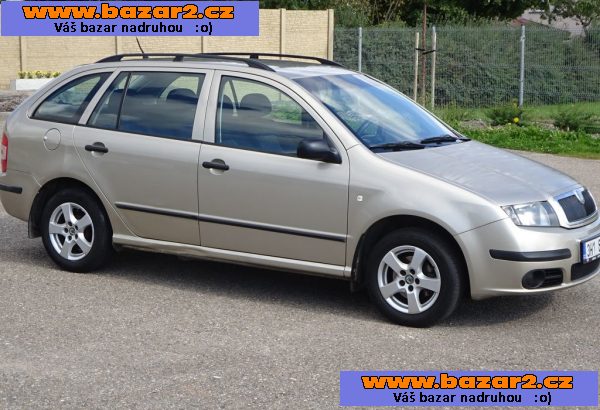 Škoda Fabia 1.2i Combi r.v.2005 (47 kw) klima Koupeno v ČR 