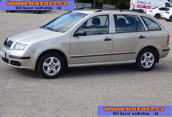 Škoda Fabia 1.2i Combi r.v.2005 (47 kw) klima Koupeno v ČR 