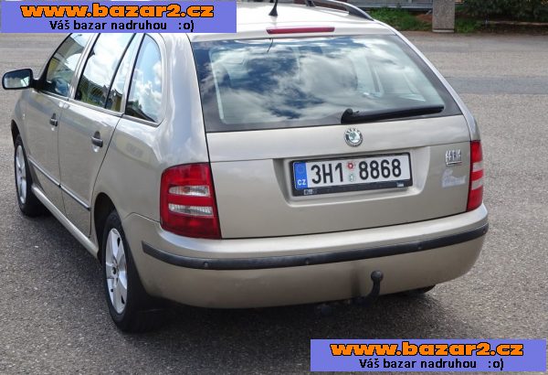 Škoda Fabia 1.2i Combi r.v.2005 (47 kw) klima Koupeno v ČR 