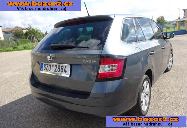 Škoda Fabia 1.2 TSI Combi r.v.2017 (81 kw) 6 rych.ČR