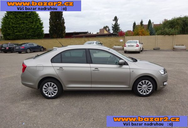 Škoda Rapid 1.2 TSI r.v.2014 2.Maj.el.serviska ČR