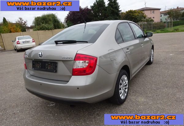 Škoda Rapid 1.2 TSI r.v.2014 2.Maj.el.serviska ČR