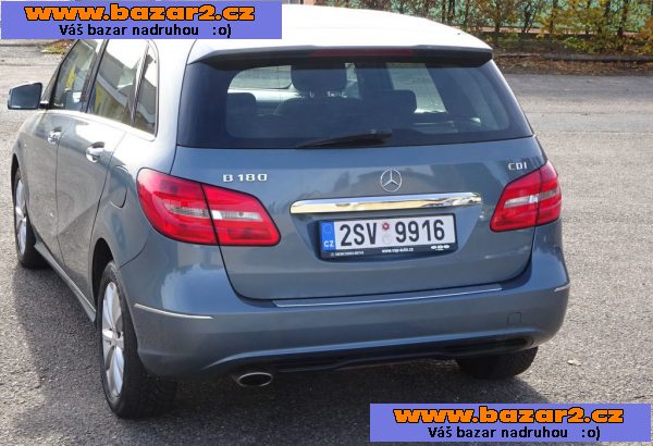 Mercedes-Benz Třídy B, 180 D r.v.2012 Koup.v ČR