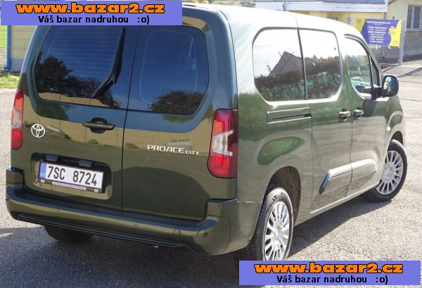 Toyota Proace City 1.5D Long r.v.2025 AUTOMAT 7 Míst ČR -4, inzerce-cz.cz Toyota Proace City 1.5D Long r.v.2025 AUTOMAT 7 Míst ČR