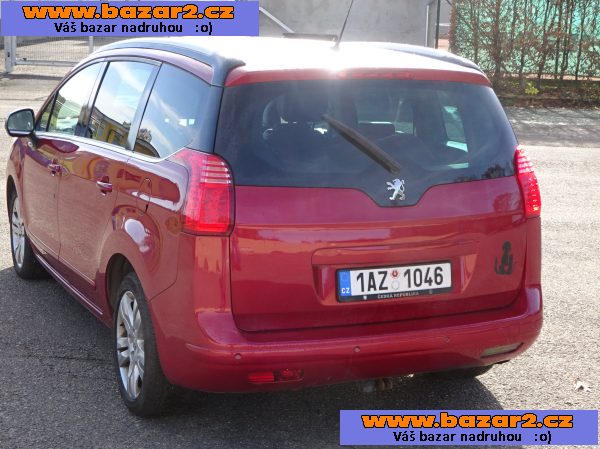 Peugeot 5008 1.6i r.v.2010 (115 kw) stk:4/2027 Koupeno ČR