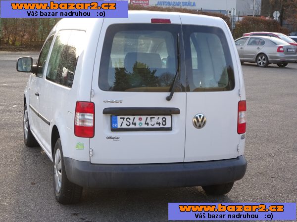 VW Caddy 1.9 TDI r.v.2008 (55 kw) Koupeno v ČR 