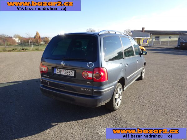 VW Sharan 1.9 TDI r.v.2005 (96 kw) 7 míst stk:7/2026