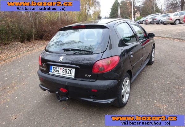 Peugeot 206 1.4i r.v.2007 (55 kw) stk:2/2027-4, inzerce-cz.cz Peugeot 206 1.4i r.v.2007 (55 kw) stk:2/2027