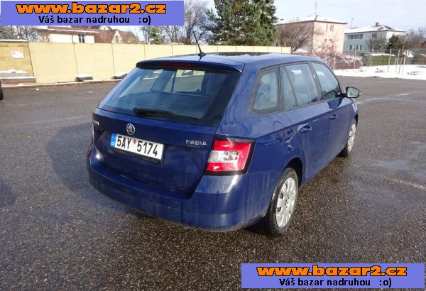 Škoda Fabia 1.4 TDI Combi r.v.2015 (66 kw) Koupeno v ČR