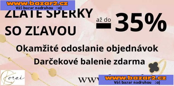Akciové ceny na zlaté šperky Korai