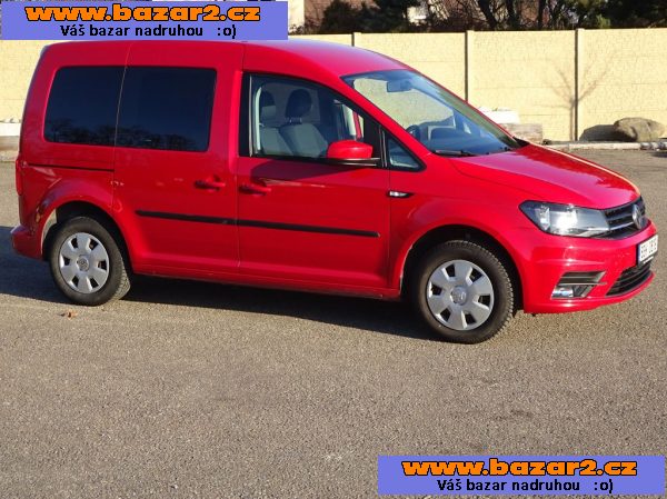 VW Caddy 2.0 TDI r.v.2016 (75 kw) koupeno v ČR (DPH)