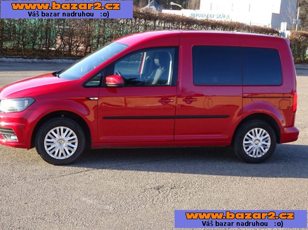 VW Caddy 2.0 TDI r.v.2016 (75 kw) koupeno v ČR (DPH)