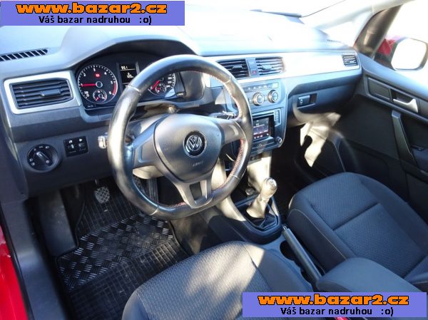 VW Caddy 2.0 TDI r.v.2016 (75 kw) koupeno v ČR (DPH)