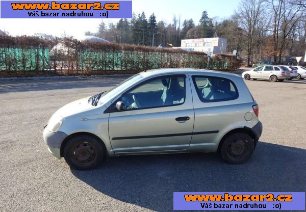 Toyota Yaris 1.0i r.v.2002 (48 kw) Koupeno v ČR