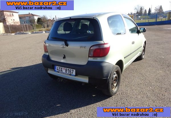 Toyota Yaris 1.0i r.v.2002 (48 kw) Koupeno v ČR