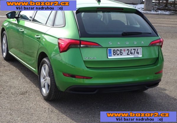 Škoda Scala 1.0 TSI r.v.2019 (81 kw) el.serviska ČR
