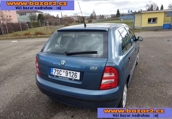 Škoda Fabia 1.2i r.v.2003 (47 kw) 2.Majitel Koupeno v ČR
