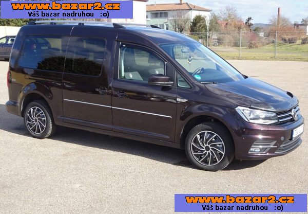 VW Caddy 2.0 TDI Life r.v.2020 (103 kw) 7 Míst Automat