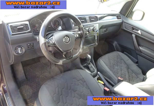 VW Caddy 2.0 TDI Life r.v.2020 (103 kw) 7 Míst Automat