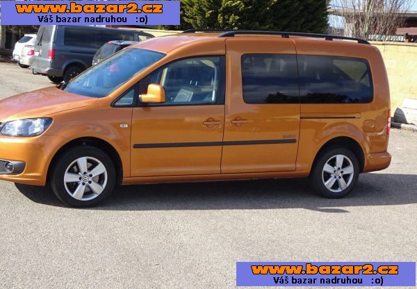 VW Caddy 2.0 TDI Life r.v.2013 (103 kw) 7 Míst Automat