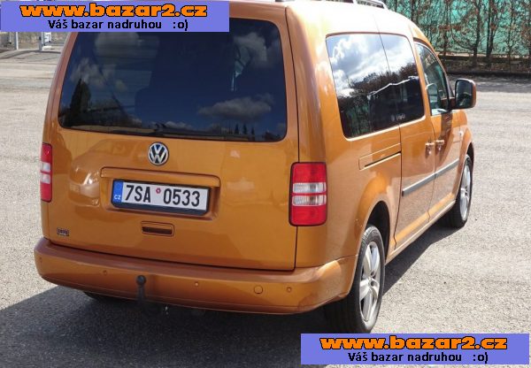 VW Caddy 2.0 TDI Life r.v.2013 (103 kw) 7 Míst Automat