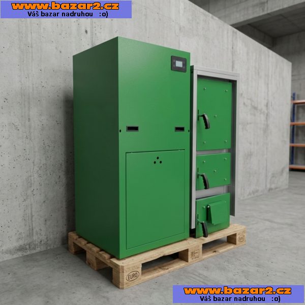 Úsporné vytápění domu peletami - 100 kW