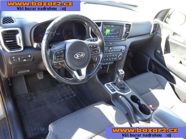 Kia Sportage 1.6 GDi r.v.2016 (97 kw) 1.Maj.serv.kníž.ČR