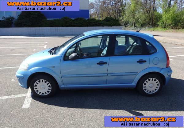 Citroen C3 1.4i r.v.2003 (54 kw) 1.Majitel ČR stk:2/2028-2, inzerce-cz.cz Citroen C3 1.4i r.v.2003 (54 kw) 1.Majitel ČR stk:2/2028