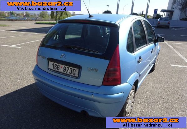 Citroen C3 1.4i r.v.2003 (54 kw) 1.Majitel ČR stk:2/2028-4, inzerce-cz.cz Citroen C3 1.4i r.v.2003 (54 kw) 1.Majitel ČR stk:2/2028