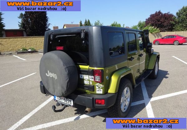 Jeep Wrangler 2.8 CRDi r.v.2008 závěs 3 500 kg