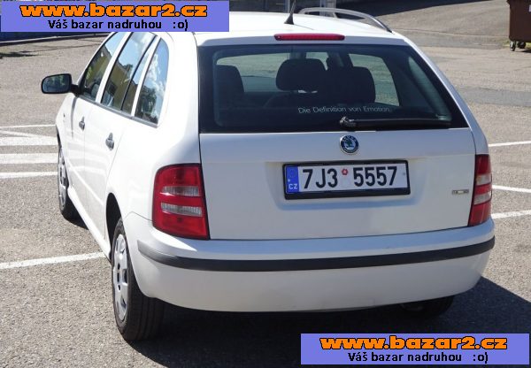 Škoda Fabia 1.9 SDI Combi r.v.2001 (STK:3/2028)-4, inzerce-cz.cz Škoda Fabia 1.9 SDI Combi r.v.2001 (STK:3/2028)