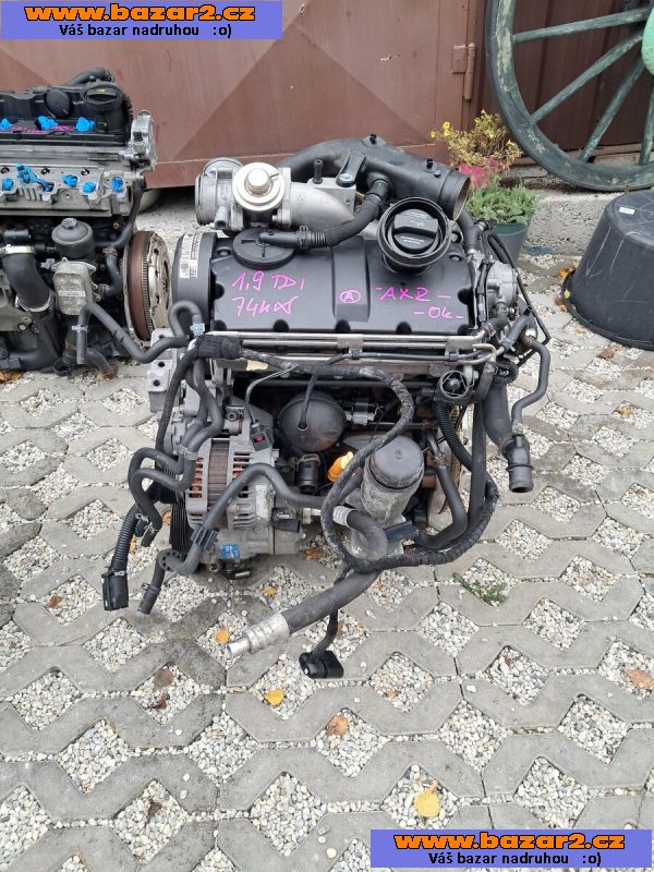 Motor 1,9 tdi 74kw TYP: AXR kompletní motor-3, inzerce-cz.cz Motor 1,9 tdi 74kw TYP: AXR kompletní motor