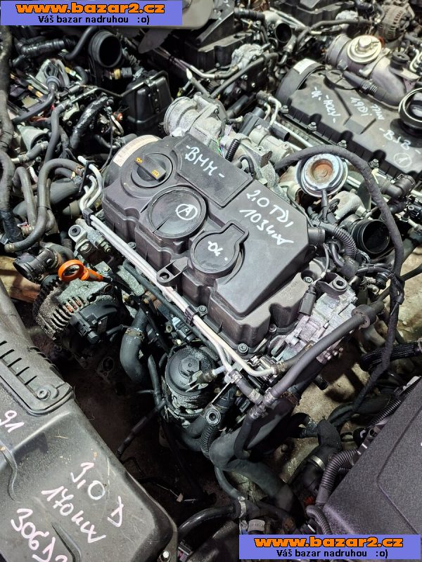 Motor 2,0 tdi 103kw Typ: BMM kompletni motor-3, inzerce-cz.cz Motor 2,0 tdi 103kw Typ: BMM kompletni motor