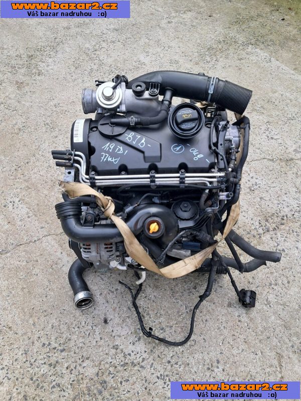 Motor 1,9 tdi 77kw typ BJB super stav a km-4, inzerce-cz.cz Motor 1,9 tdi 77kw typ BJB super stav a km