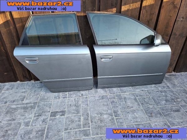 Dveře Audi A4 B7 šedá barva levá a pravá strana --2, inzerce-cz.cz Dveře Audi A4 B7 šedá barva levá a pravá strana -