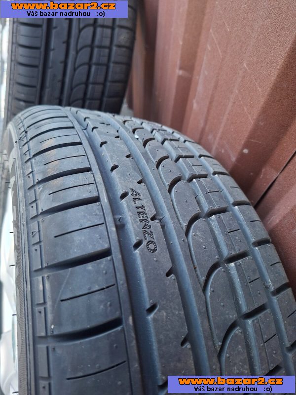 Alu kola 5x100 R15 Škoda pneu Nové 195/50 R15