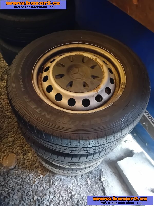 Zimní sada kol na MB vito viano 215/65 R16 C