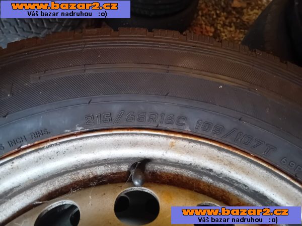 Zimní sada kol na MB vito viano 215/65 R16 C