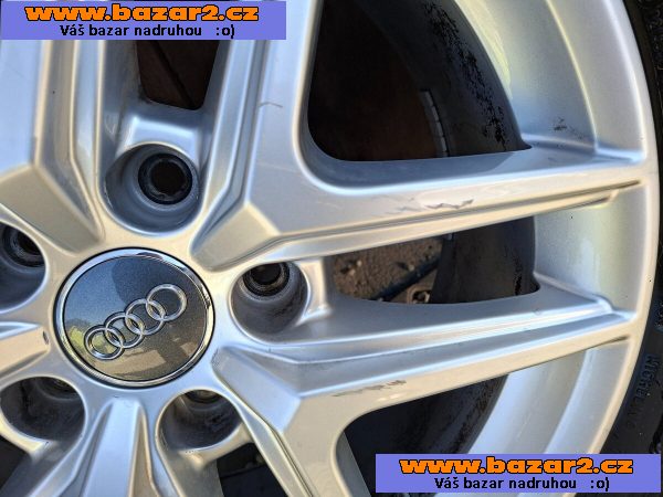 Alu kola 5x112 R17 ET 28 oroginál Audi + pneu