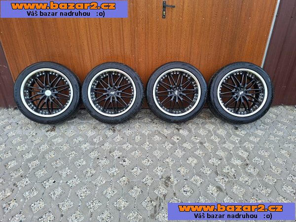 Alu kola 5x112 R18 ET: 35 8Jx18H2 pneu 235/45 R18 