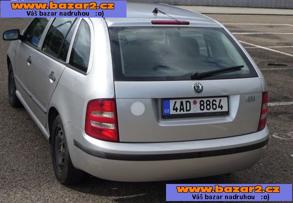 Škoda Fabia 1.4 TDI Combi r.v.2006 (51 kw) stk:6/2028-4, inzerce-cz.cz Škoda Fabia 1.4 TDI Combi r.v.2006 (51 kw) stk:6/2028