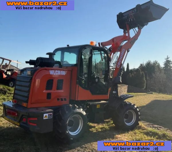 Kloubový nakladač CR08-10 S, nosnost 800-1000 kg-4, inzerce-cz.cz Kloubový nakladač CR08-10 S, nosnost 800-1000 kg