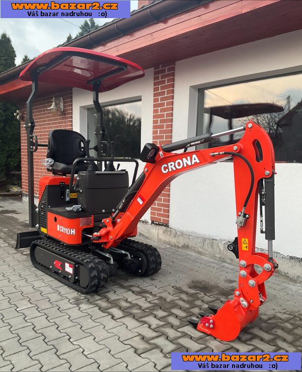 BAGR, MINIBAGR CR11OH, 1100 kg + lžíce 40 cm-3, inzerce-cz.cz BAGR, MINIBAGR CR11OH, 1100 kg + lžíce 40 cm