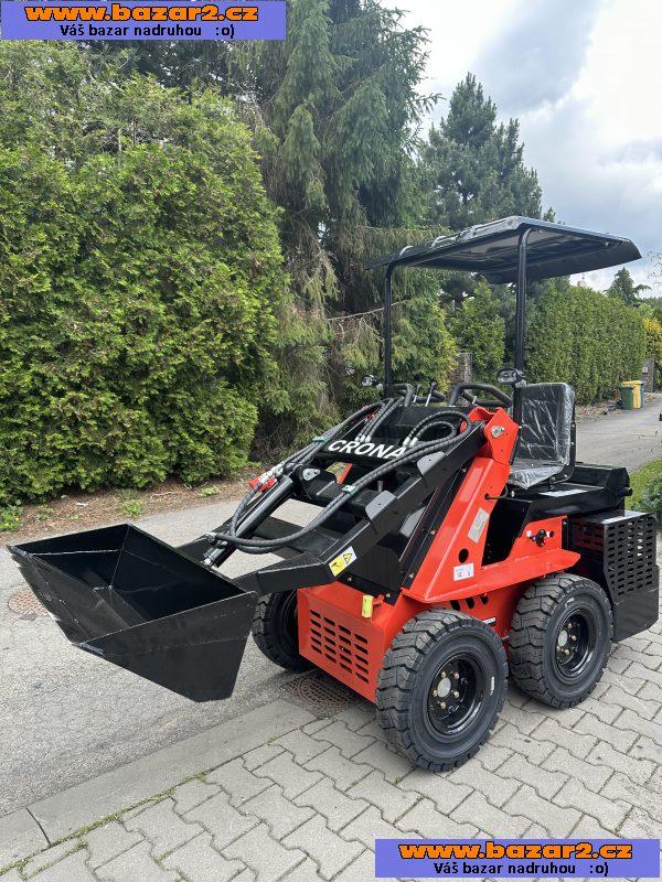 Smykový Mininakladač CRONA CR520 - nakladač