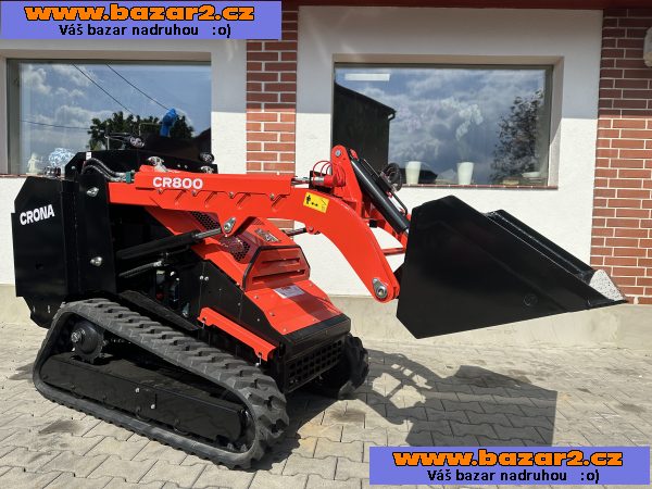 Smykový nakladač CR800- Kubota, 17,1 KW-6, inzerce-cz.cz Smykový nakladač CR800- Kubota, 17,1 KW