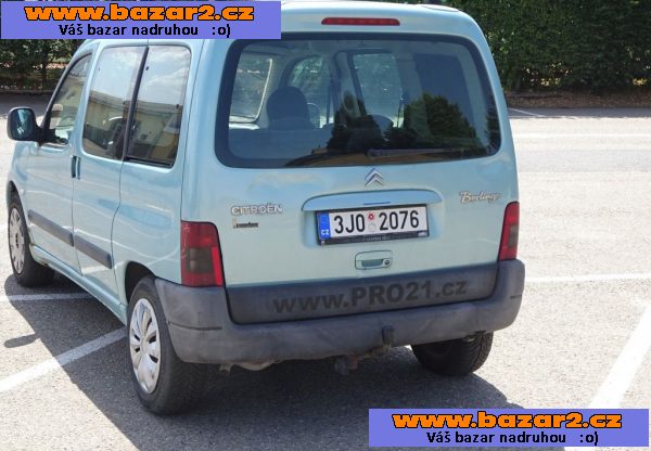 Citroen Berlingo 1.6i r.v.2005 (80 kw) Koup.ČR stk:8/2026-4, inzerce-cz.cz Citroen Berlingo 1.6i r.v.2005 (80 kw) Koup.ČR stk:8/2026