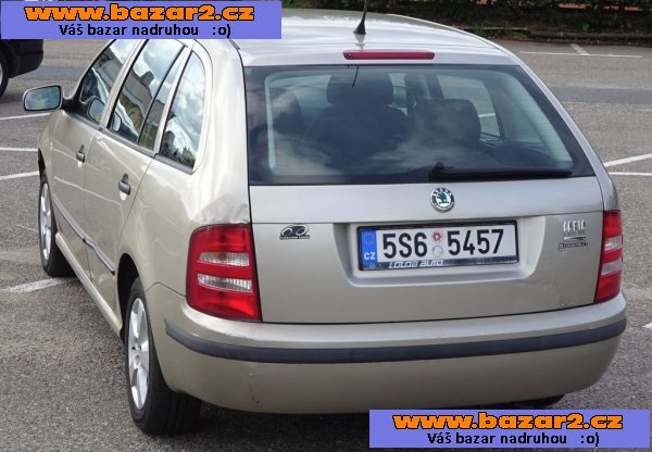 Škoda Fabia 1.4 TDI Combi r.v.2006 (59 kw) 2.Maj.ČR