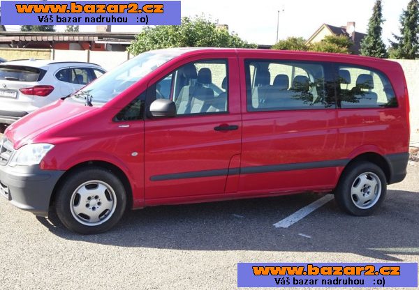 Mercedes Benz Vito 2.2 CDI r.v.2012 (70 kw) 9.mÍST serviska-3, inzerce-cz.cz Mercedes Benz Vito 2.2 CDI r.v.2012 (70 kw) 9.mÍST serviska