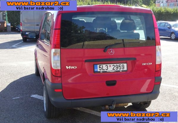 Mercedes Benz Vito 2.2 CDI r.v.2012 (70 kw) 9.mÍST serviska-4, inzerce-cz.cz Mercedes Benz Vito 2.2 CDI r.v.2012 (70 kw) 9.mÍST serviska